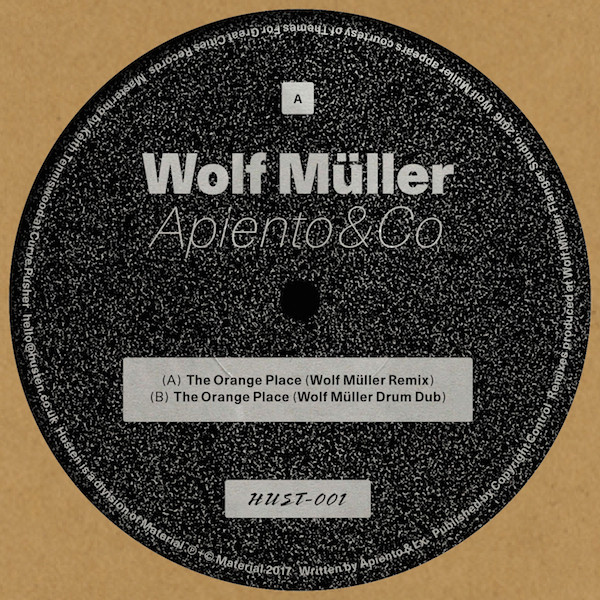 Apiento & Co - The Orange Place (Wolf Müller Remixes) | Husten (HUST-001)