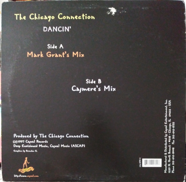 The Chicago Connection - Dancin' | Cajual Records (CAJ 270) - 2
