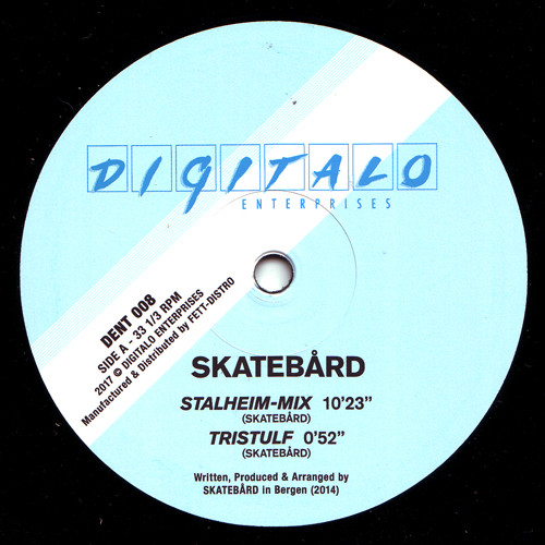 Skatebård / DJ Sotofett - Stalheim-Mix / Digitalo-Mix | Digitalo Enterprises (DENT 008) - main Skatebård / DJ Sotofett - Stalheim-Mix / Digitalo-Mix | Digitalo Enterprises (DENT 008) - main