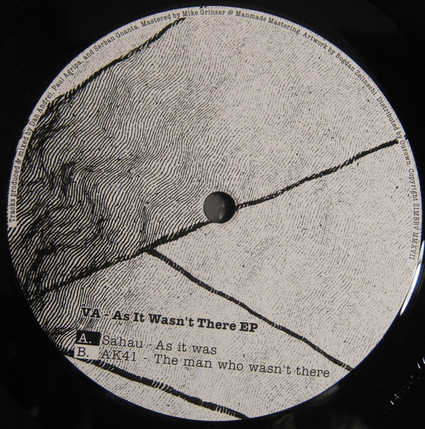 Sahau / AK41 - As It Wasn't There EP | Zimbru (ZIMBRV03)