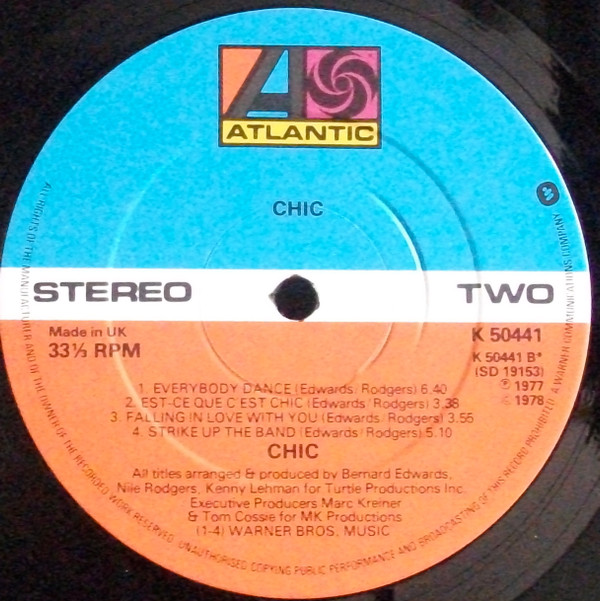 Chic - Chic | Atlantic (K 50441) - 4 Chic - Chic | Atlantic (K 50441) - 4