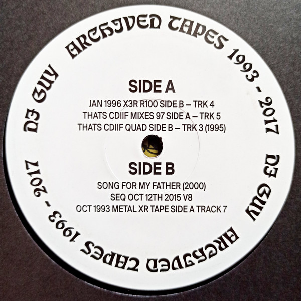 DJ Guy - Archived Tapes 1993-2017  | Exotic Robotics (EXOTIC 002) - 3