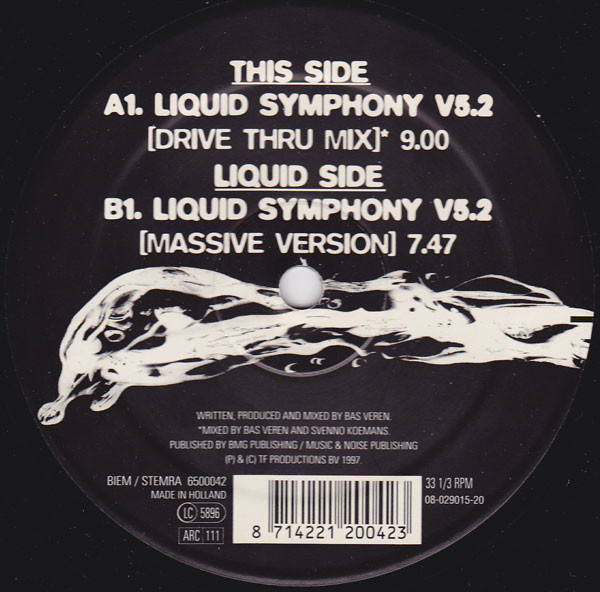 Liquid Symphony - Liquid Symphony | TF Productions (TF 650 00 42) Liquid Symphony - Liquid Symphony | TF Productions (TF 650 00 42)