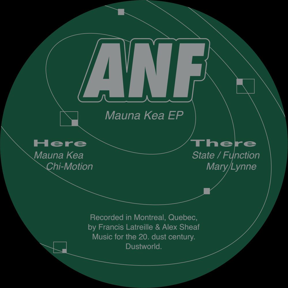 ANF - Mauna Kea EP | DustWORLD (DWLD007)