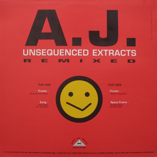 Acid Junkies - Unsequenced Extracts Remixed | Djax-Up-Beats (DJAX-UP-288) - 2 Acid Junkies - Unsequenced Extracts Remixed | Djax-Up-Beats (DJAX-UP-288) - 2