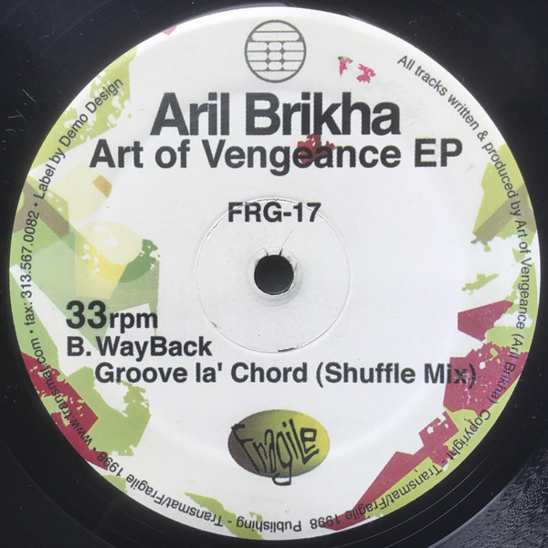 Aril Brikha - Art Of Vengeance EP | Fragile Records (FRG-17) - 2 Aril Brikha - Art Of Vengeance EP | Fragile Records (FRG-17) - 2