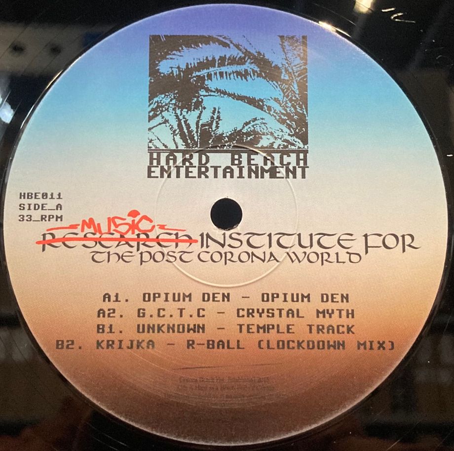 Music Institute For The Post Corona World 12"