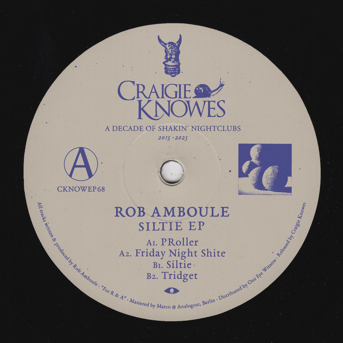 Rob Amboule - Siltie | Craigie Knowes (CKNOWEP68)