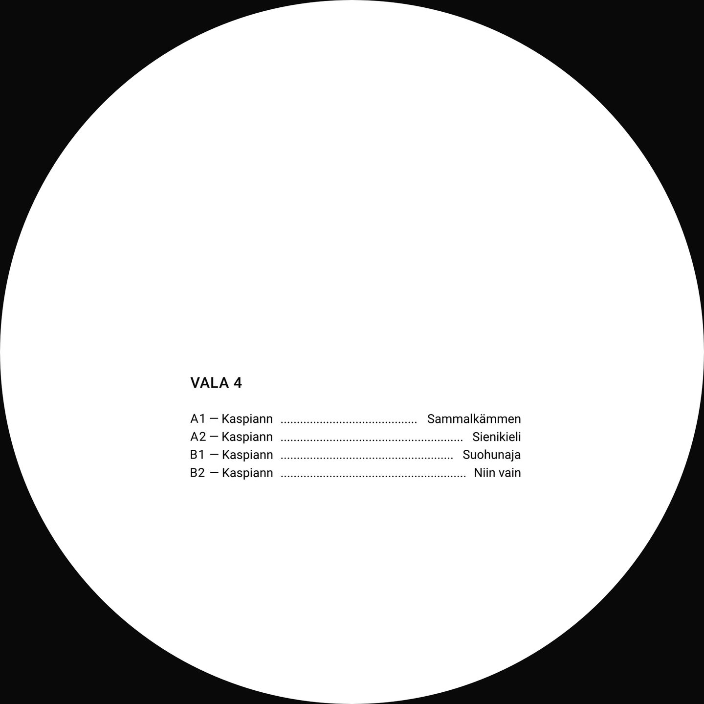 Kaspiann - VALA 4 | Vala (VALA004) - 2 Kaspiann - VALA 4 | Vala (VALA004) - 2