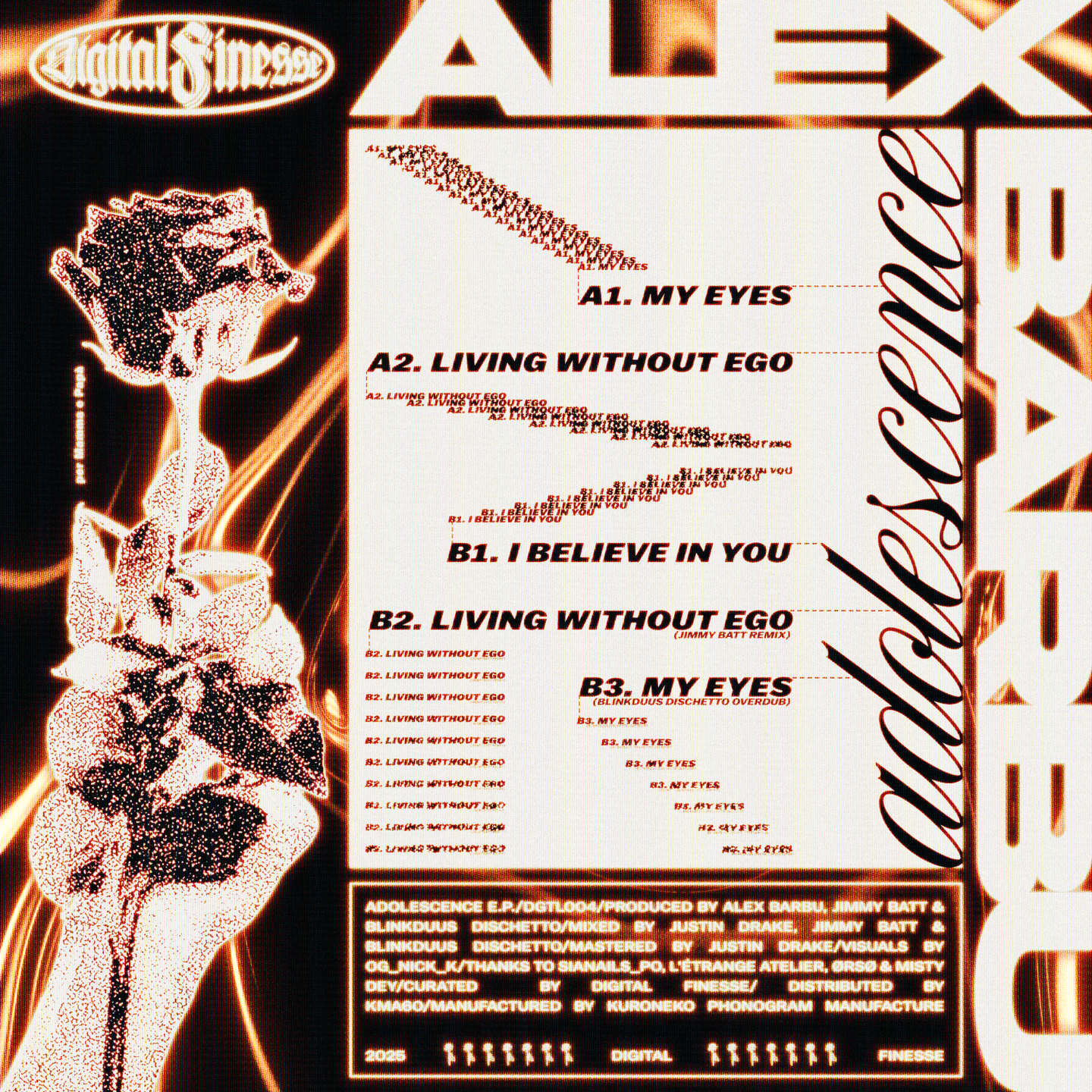 Alex Barbu - Adolescence EP | Digital Finesse (DGTL004) - 2 Alex Barbu - Adolescence EP | Digital Finesse (DGTL004) - 2