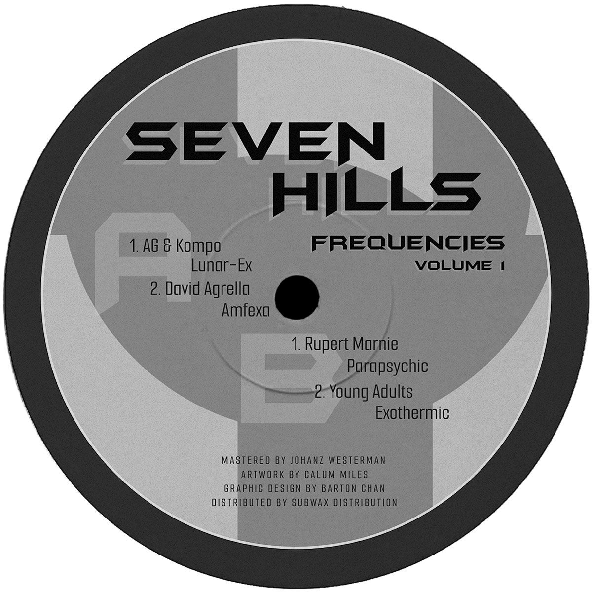 Various Artists - Frequencies Vol. 1 | Seven Hills Records (SHR009)