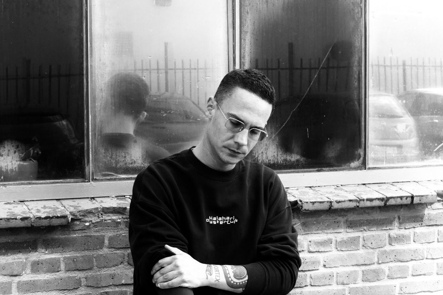 Kalahari Oyster Cult - KOC Logo Embroidered/Oversized Crewneck - 6 Kalahari Oyster Cult - KOC Logo Embroidered/Oversized Crewneck - 6