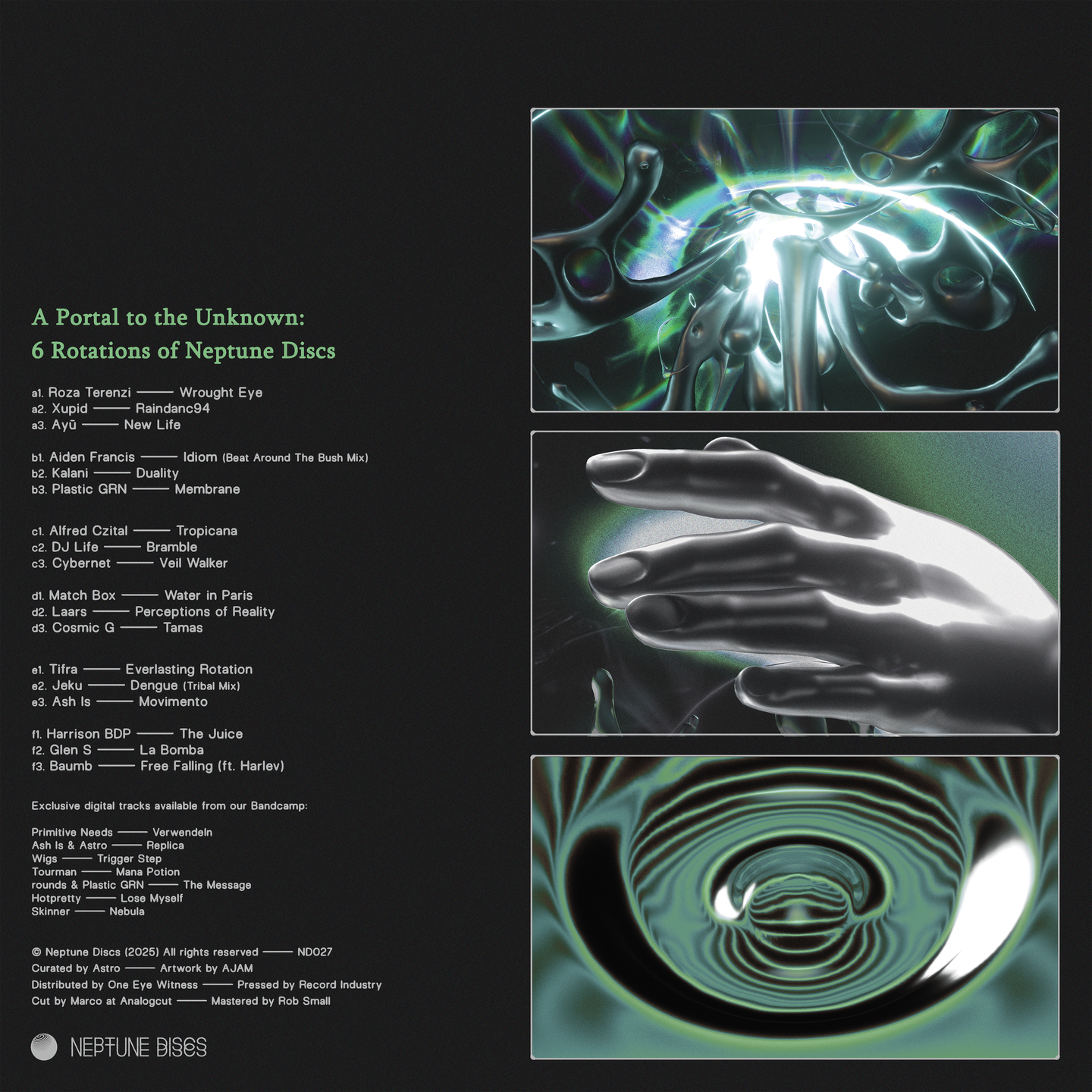 Various Artists - A Portal To The Unknown | Neptune Discs (ND027) - 2