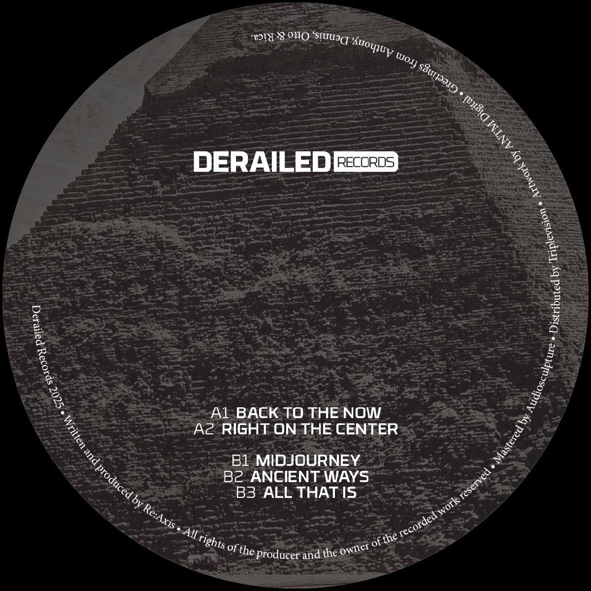 Re:Axis - Ancient Ways EP | Planet Rhythm Records (DRLDV002) - 2