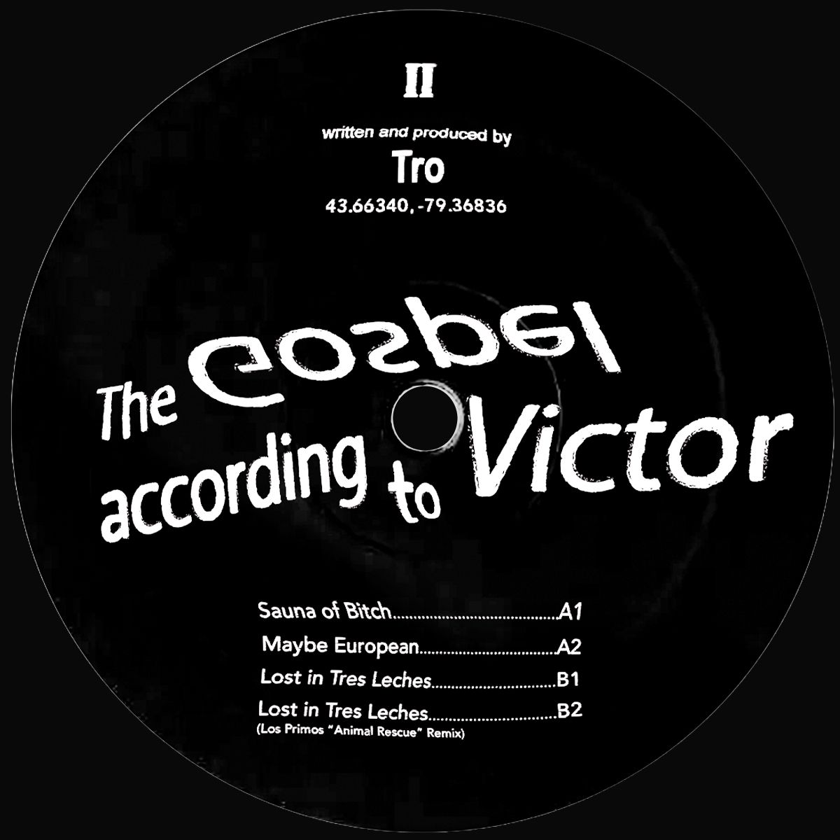 Tro - The Gospel According To Victor II EP | The Gospel According To Victor (TGAV002)