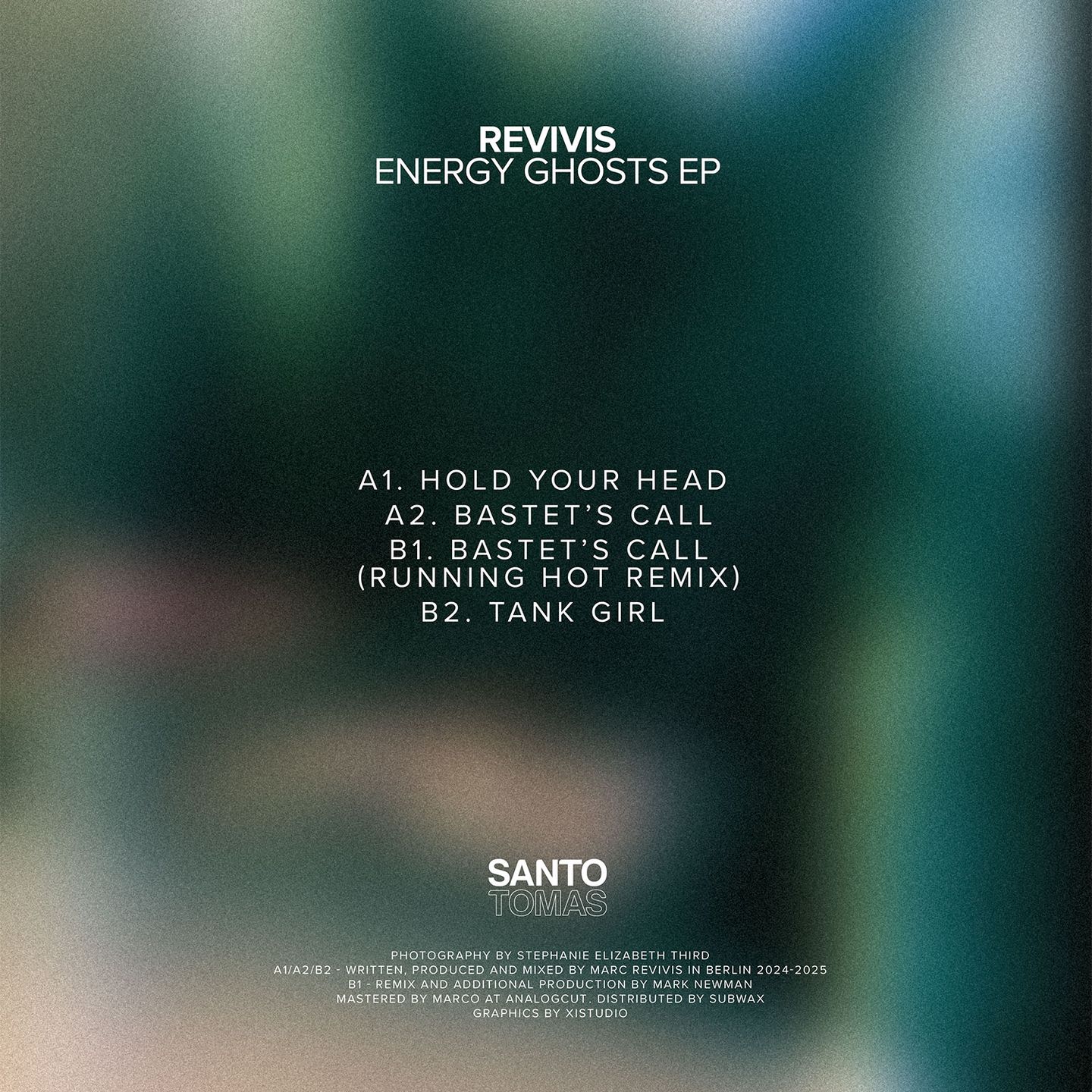 Revivis - Energy Ghosts (Incl. Running Hot Remix) | Santo Tomas (ST003) - 2 Revivis - Energy Ghosts (Incl. Running Hot Remix) | Santo Tomas (ST003) - 2