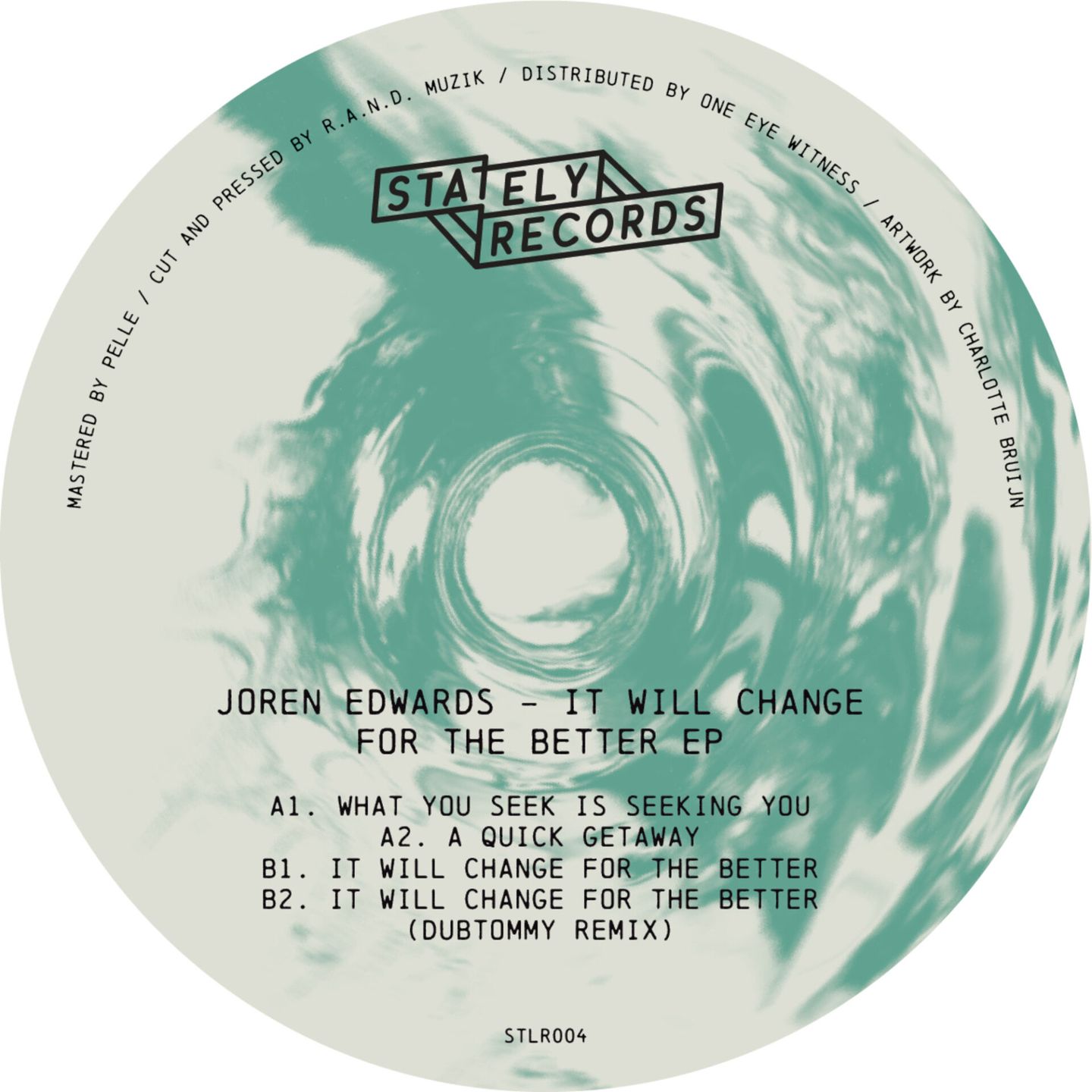 Joren Edwards - It Will Change For The Better EP | Stately Records (STRL004)