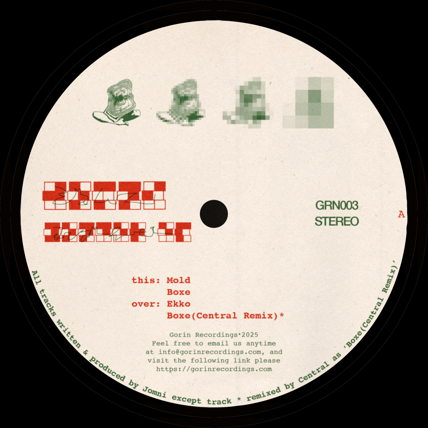 Jomni - Yonder EP | Gorin (GRN003) - 2 Jomni - Yonder EP | Gorin (GRN003) - 2