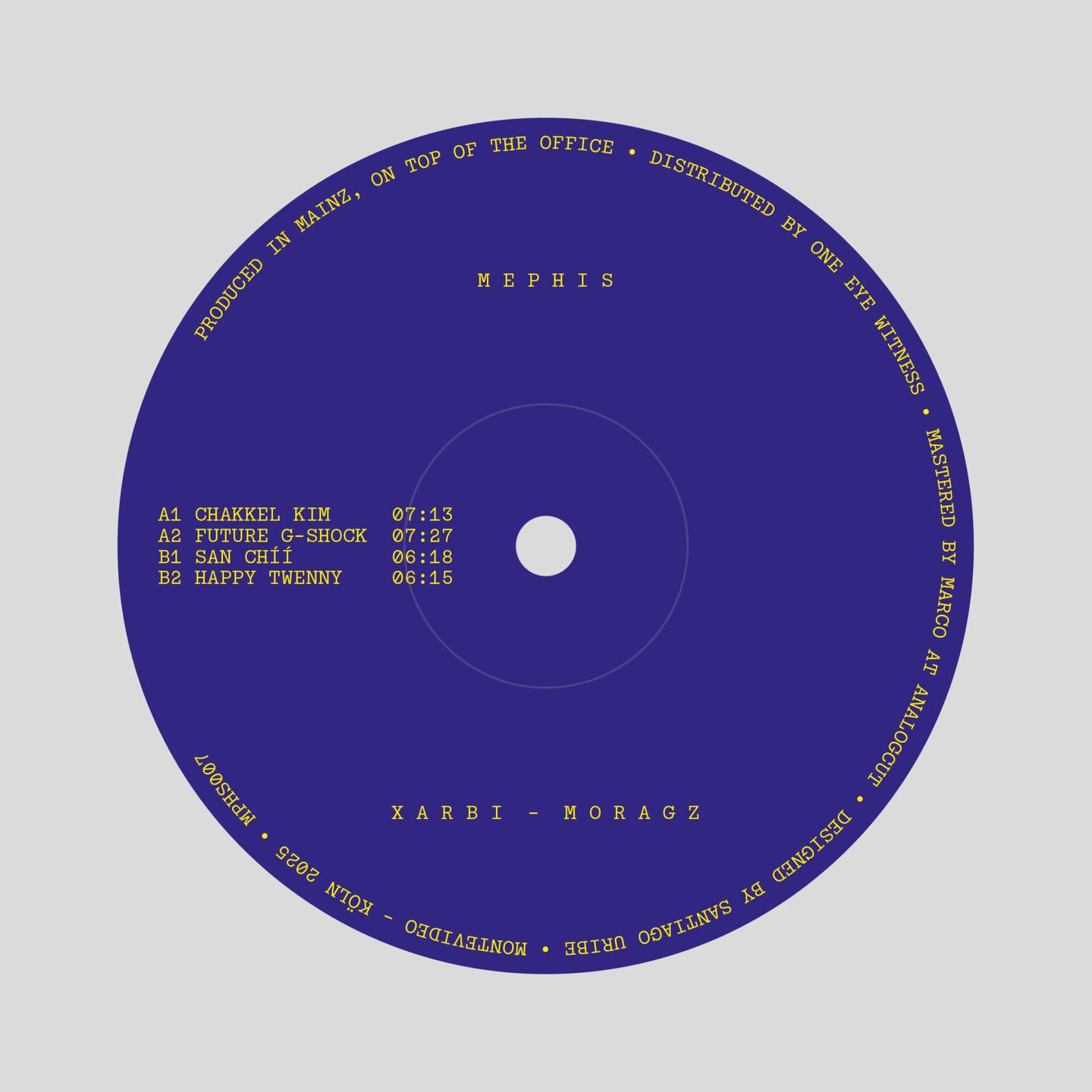 Xarbi - Moragz EP | Mephis Records (MPHS007)