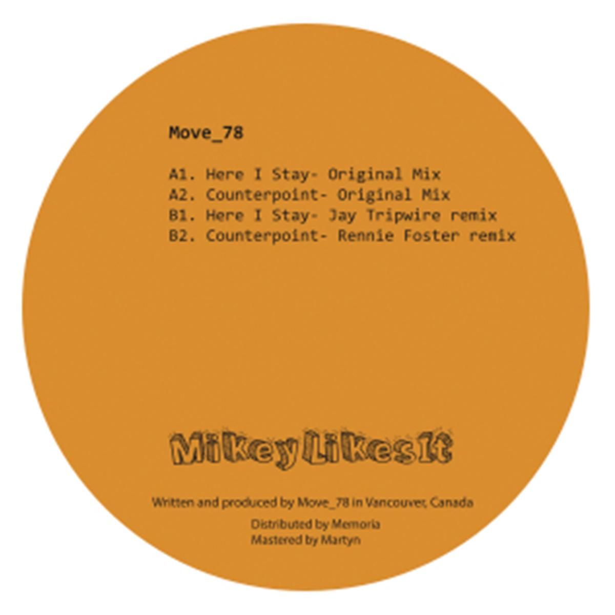 Move 78 - Move_78 [180 grams] | Mikeylikesit (MLI001)