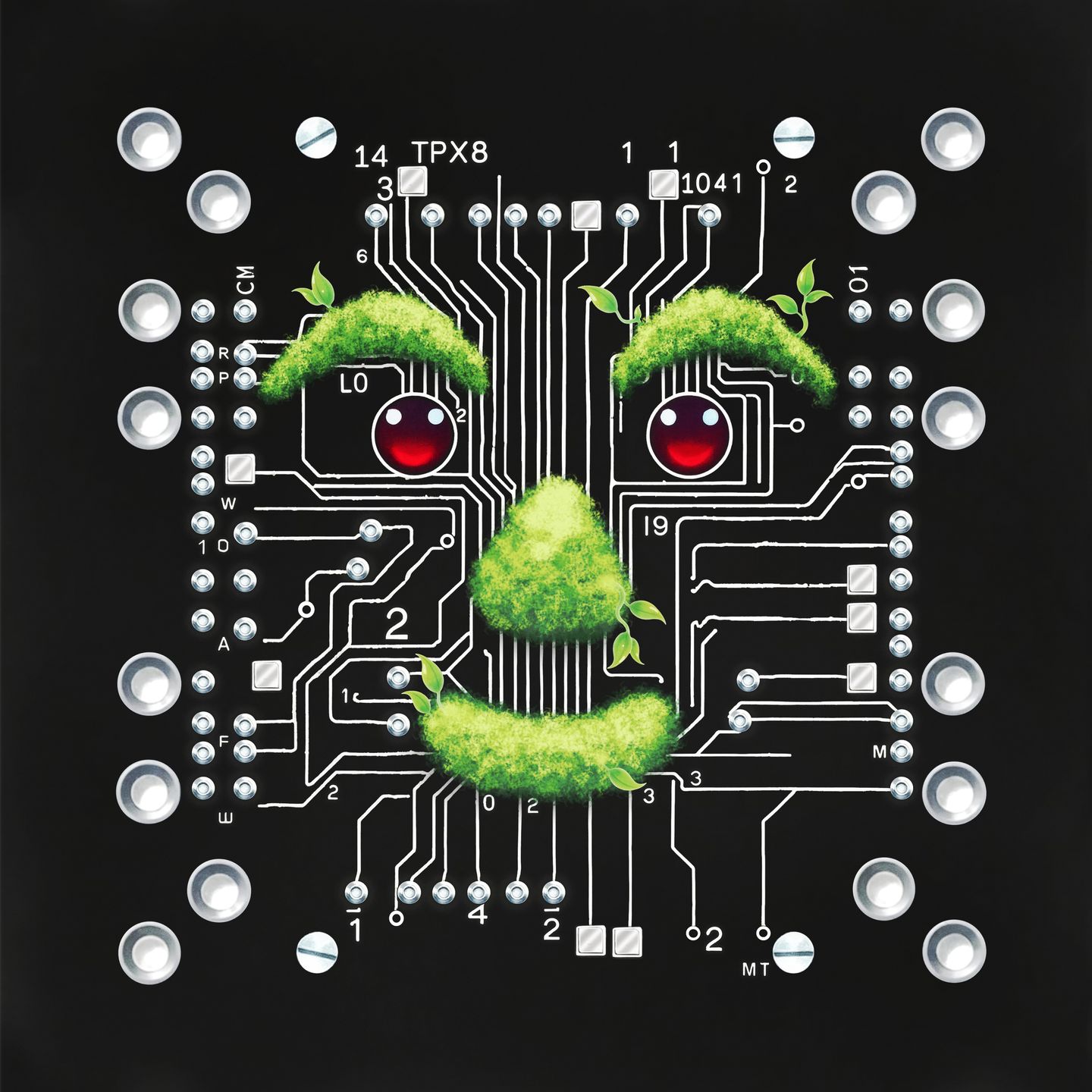 Krijka - Chimeric Edens EP | BIOME (BIOME01) - main Krijka - Chimeric Edens EP | BIOME (BIOME01) - main