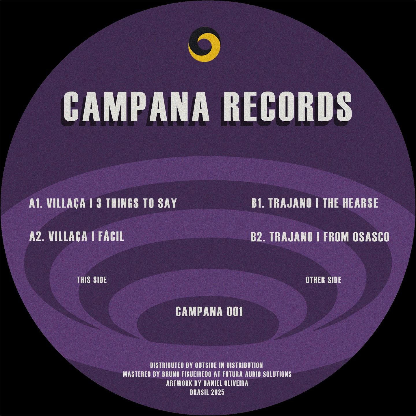 Villaça & Trajano - Campana EP | Campana Records (CMPN001) - main Villaça & Trajano - Campana EP | Campana Records (CMPN001) - main