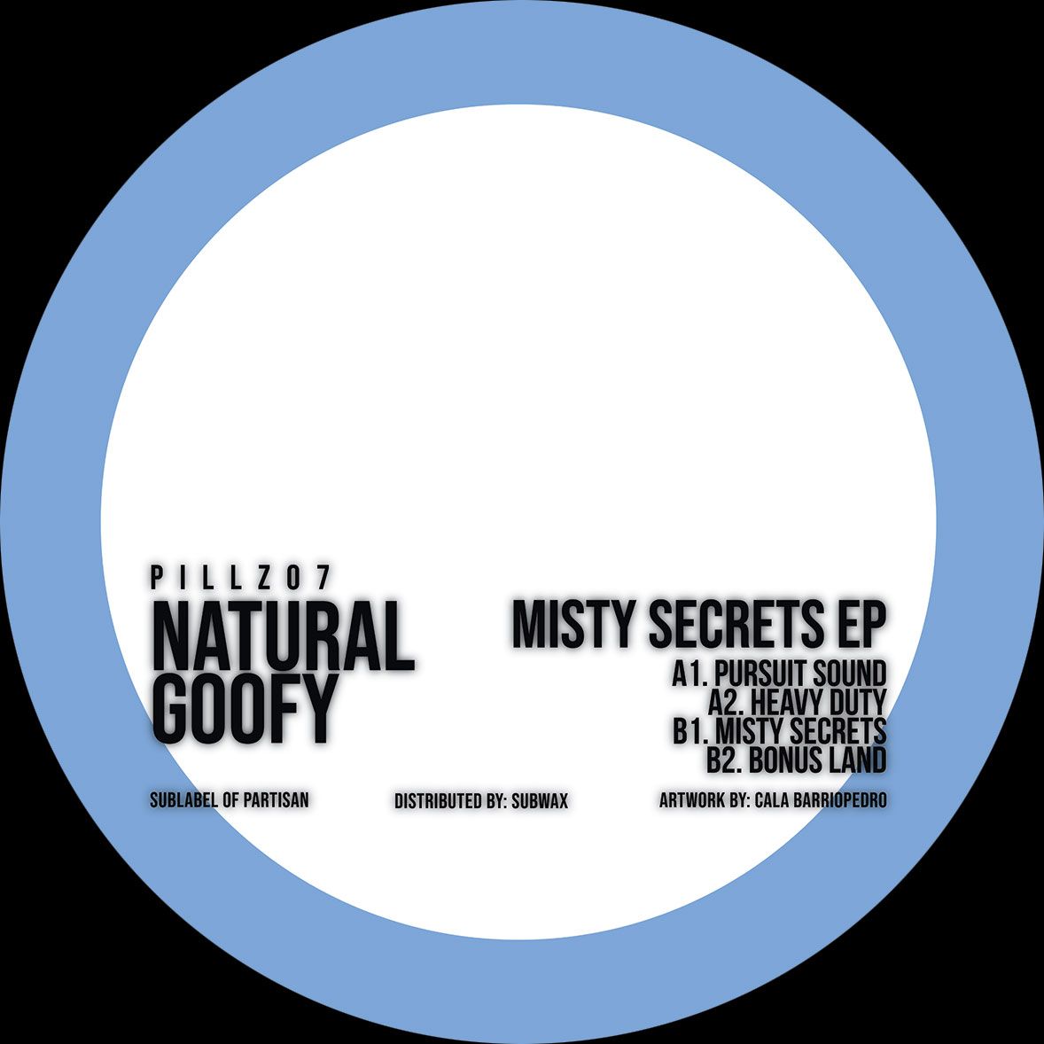 Natural Goofy - Misty Secrets EP | Pillz (PILLZ07) - main Natural Goofy - Misty Secrets EP | Pillz (PILLZ07) - main