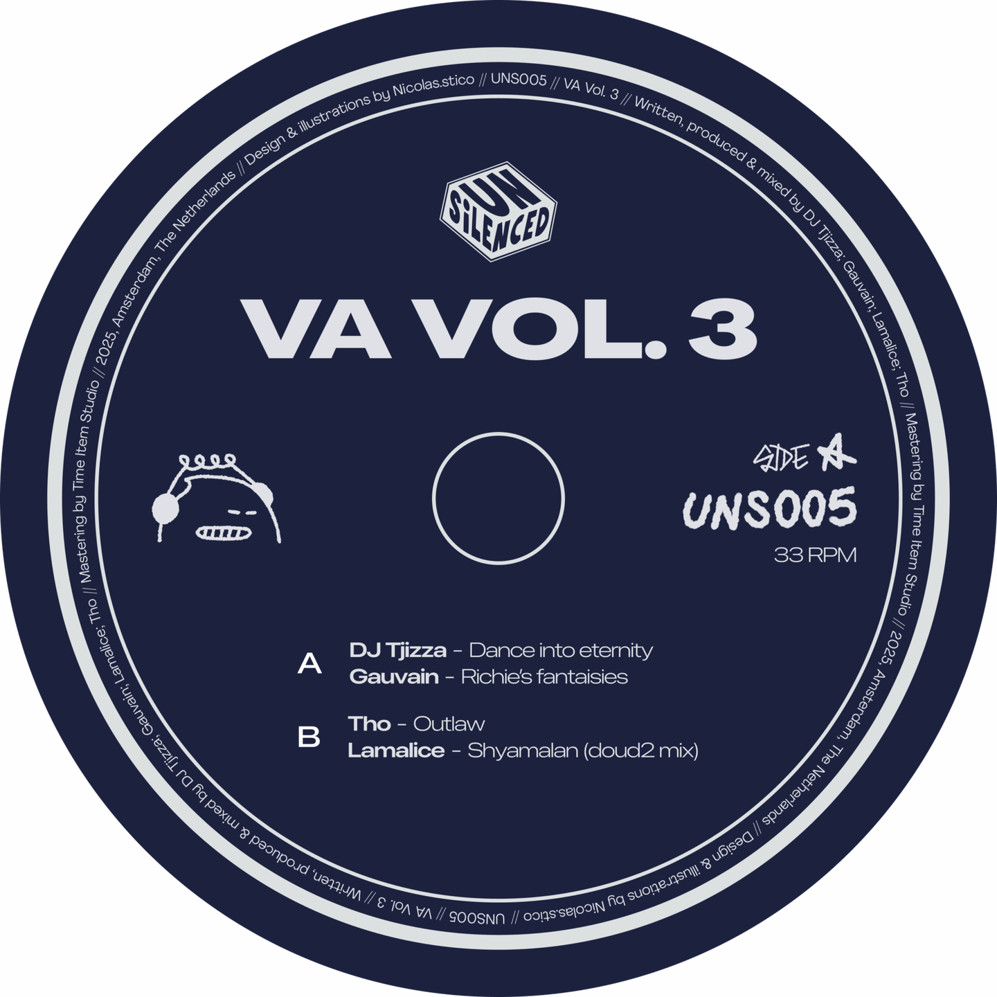 DJ Tjizza & Gauvain & Lamalice & Tho - VA Vol.3 | Unsilenced (UNS005) - 2 DJ Tjizza & Gauvain & Lamalice & Tho - VA Vol.3 | Unsilenced (UNS005) - 2