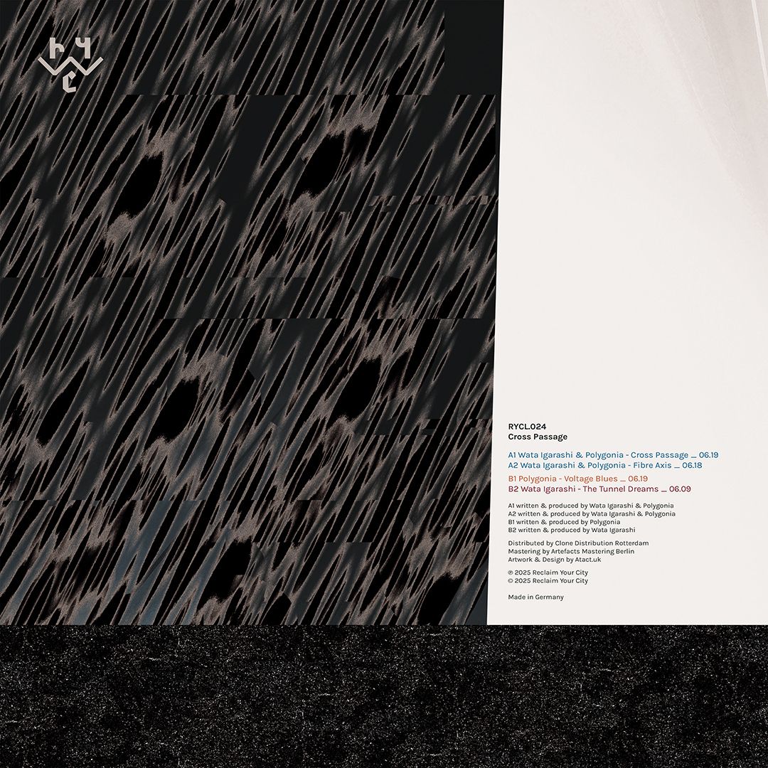 Wata Igarashi  &  Polygonia - Cross Passage | Reclaim Your City (RYCL024) - 2
