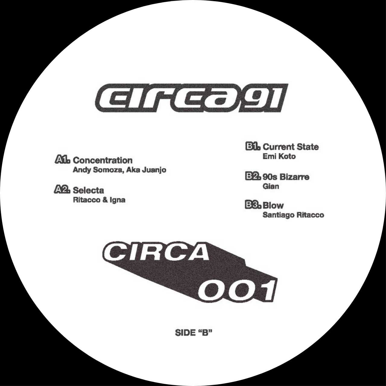 Various Artists - CIRCA001 | CIRCA91 (CIRCA001) - main Various Artists - CIRCA001 | CIRCA91 (CIRCA001) - main