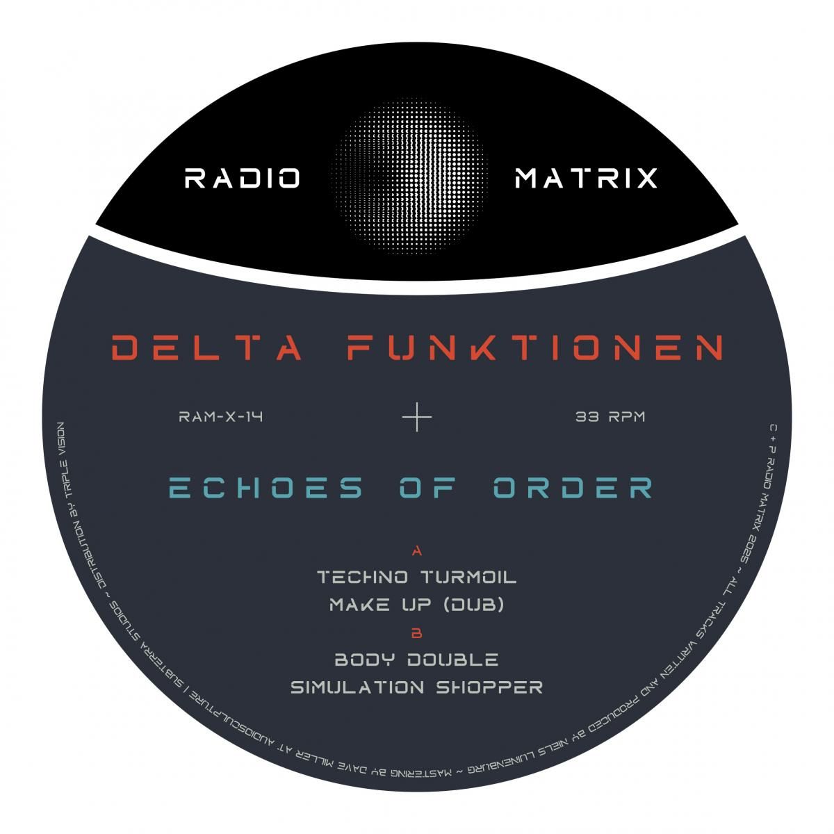 Delta Funktionen - Echoes Of Order | Radio Matrix (RAM-X-14) - main Delta Funktionen - Echoes Of Order | Radio Matrix (RAM-X-14) - main