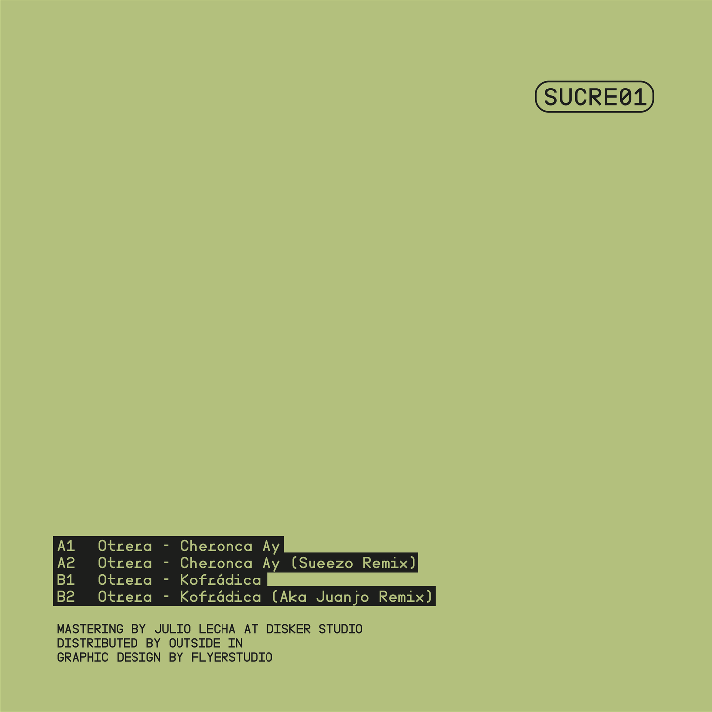 Otrera - Cheronca Ay | Sucre Discos (SUCRE01) - 2