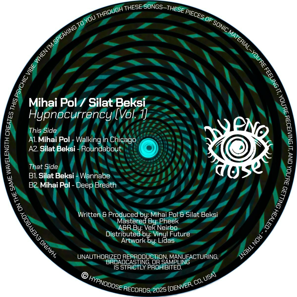 Mihai Pol & Silat Beksi - Hypnocurrency Vol. 1 | Hypnodose (HYPN002) - 2 Mihai Pol & Silat Beksi - Hypnocurrency Vol. 1 | Hypnodose (HYPN002) - 2