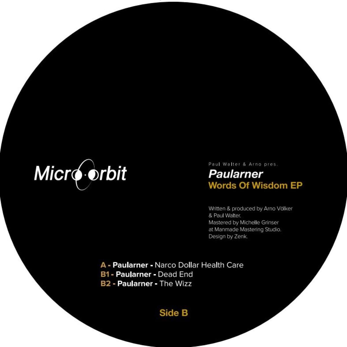 Paularner - Words Of Wisdom EP | Micro Orbit Records (MCRB007) - 2 Paularner - Words Of Wisdom EP | Micro Orbit Records (MCRB007) - 2