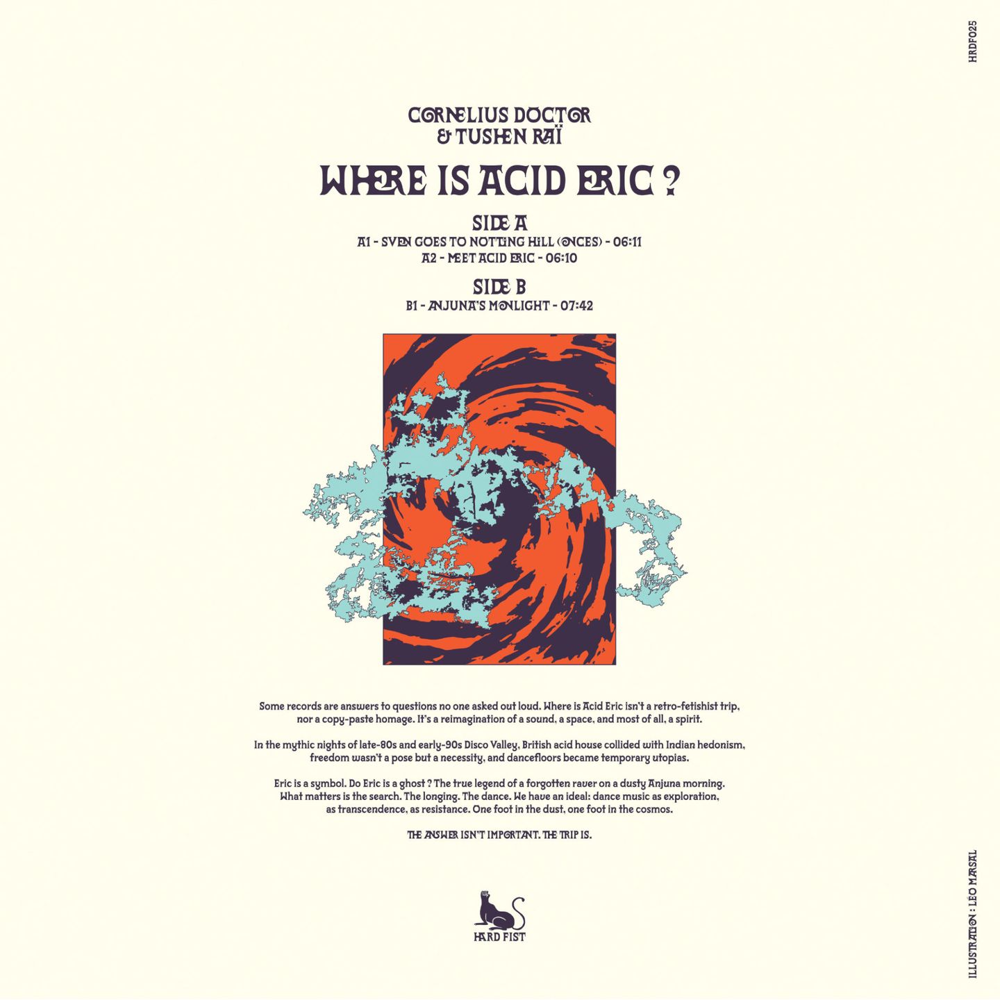 Cornelius Doctor & Tushen Raï - Where Is Acid Eric ? | Hard Fist (HRDF025) - 2 Cornelius Doctor & Tushen Raï - Where Is Acid Eric ? | Hard Fist (HRDF025) - 2