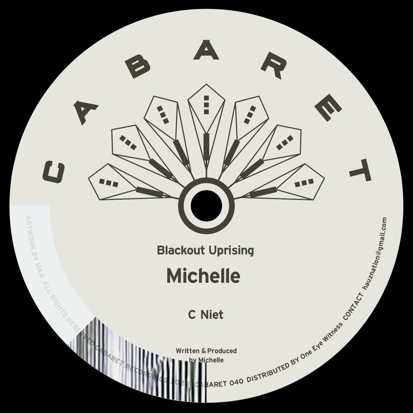 Michelle - Blackout Uprising | CABARET Recordings (CABARET040) - 4