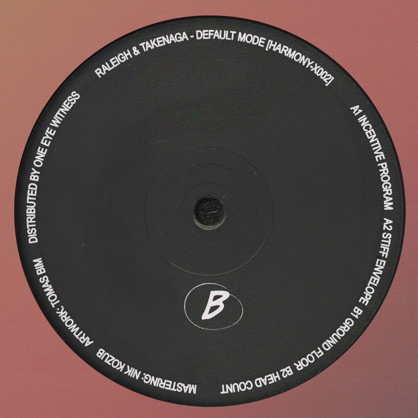 Raleigh  &  Takenaga - Default Mode | Harmony Rec. (HARMONY-X002) - 5