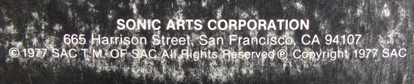 Various - Woofers Tweeters And All That Jazz | Sonic Arts (Lab Series 7) - 8 Various - Woofers Tweeters And All That Jazz | Sonic Arts (Lab Series 7) - 8