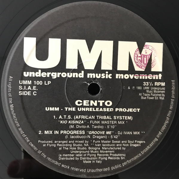 Various - Cento - The Unreleased Project | UMM (UMM 100 LP) - 5