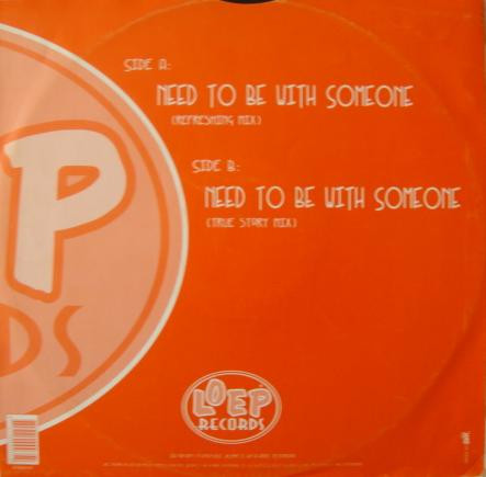 DJ V. - Need To Be With Someone | Loep Records (LOEP 009) - 2