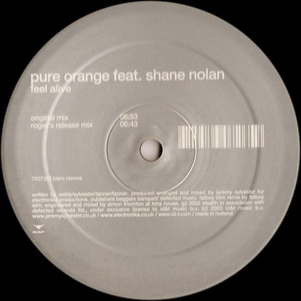 Pure Orange Feat. Shane Nolan - Feel Alive | ID&T (7007265) - main