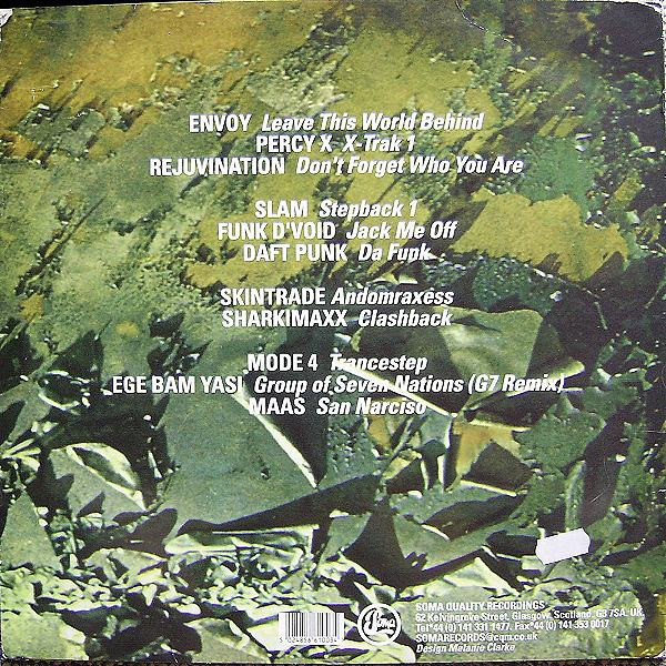 Various - Soma Quality Recordings - Volume 2 | Soma Quality Recordings (SOMA LP003) - 2 Various - Soma Quality Recordings - Volume 2 | Soma Quality Recordings (SOMA LP003) - 2