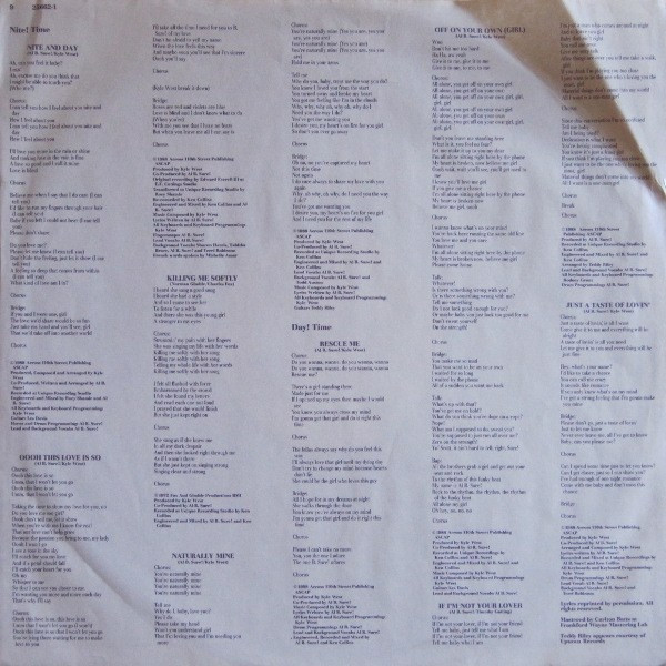 Al B. Sure! - In Effect Mode | Warner Bros. Records (1-25662) - 3