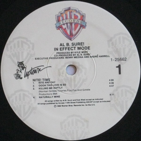Al B. Sure! - In Effect Mode | Warner Bros. Records (1-25662) - 5
