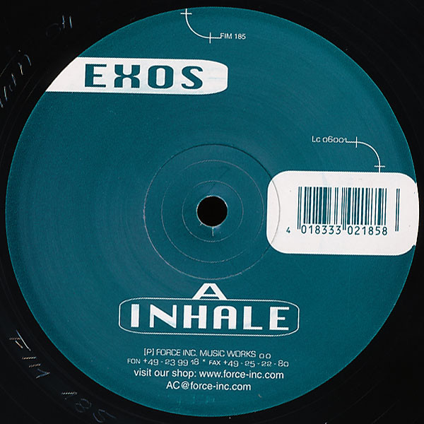 Exos - Inhale | Force Inc. Music Works (FIM 185) Exos - Inhale | Force Inc. Music Works (FIM 185)