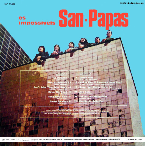Os Impossíveis / San-Papas - Edição Extra No. 2 | Copacabana (CLP 11696) - 2 Os Impossíveis / San-Papas - Edição Extra No. 2 | Copacabana (CLP 11696) - 2