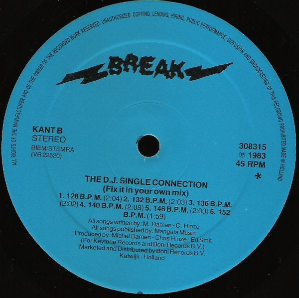 The DJ Single Connection - 12 Super Rhythm Tracks (Fix It In Your Own Mix) | Break Records (308315) - 3 The DJ Single Connection - 12 Super Rhythm Tracks (Fix It In Your Own Mix) | Break Records (308315) - 3