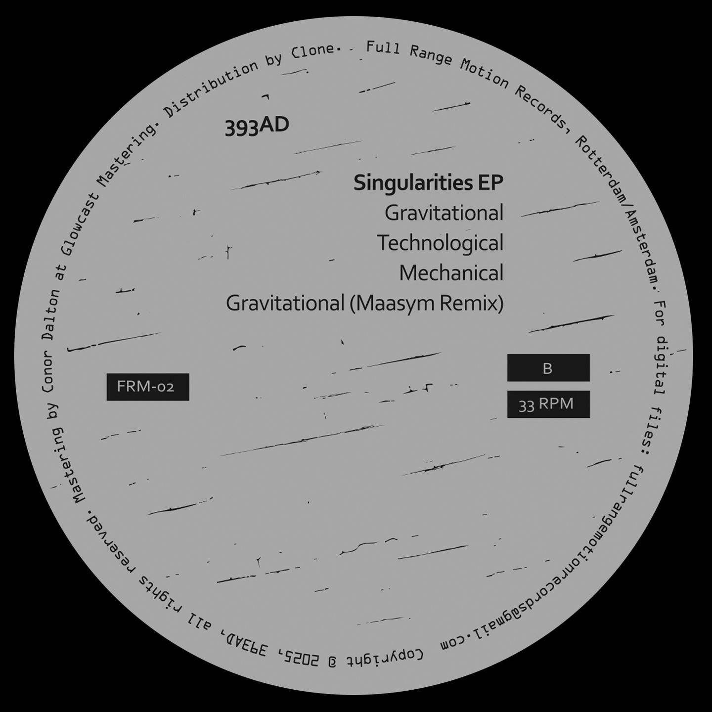393AD - Singularities EP | Full Range Motion (FRM-02) - main