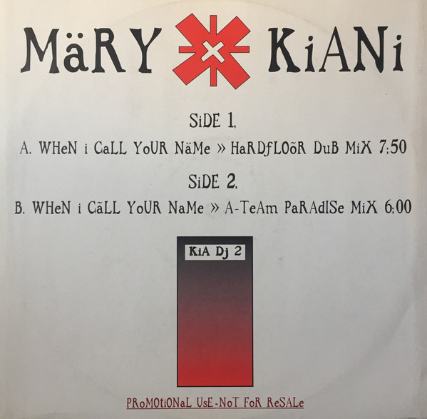 Märy Kiani - When I Call Your Name | Mercury (KiA Dj 2) - 2