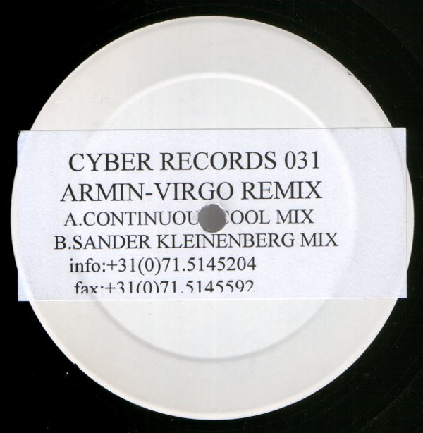 Armin - Virgo (Remixes) | Cyber Records (CYBER 031) - main